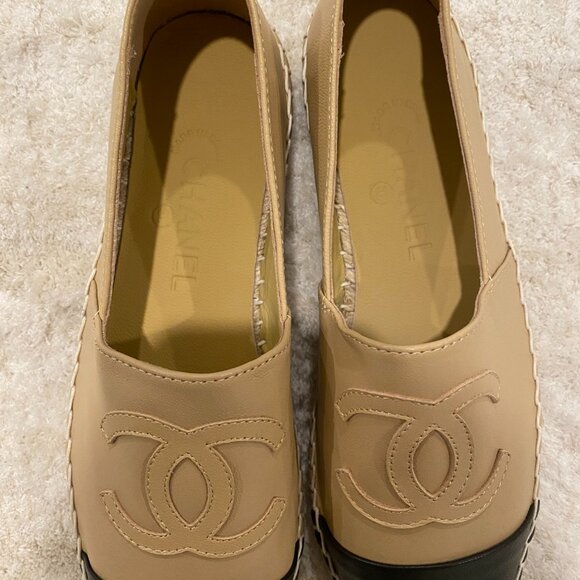 Chanel Lambskin Espadrilles - Picture 4 of 7